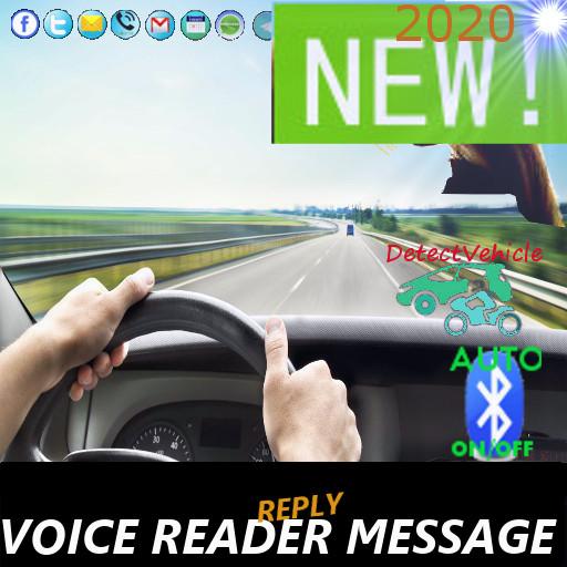 Voice Reader Message with reply icon
