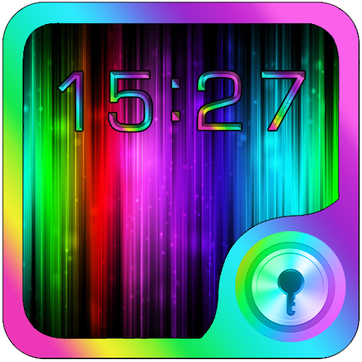 Free Neon Rainbow Go Locker theme icon