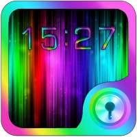 Free Neon Rainbow Go Locker theme on 9Apps