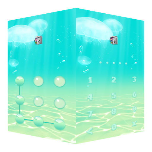 AppLock Live Theme Bubble icon