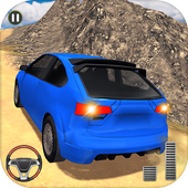 Taxi Driver 3D - Hill Station Game icon