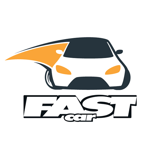 fast car racing icon