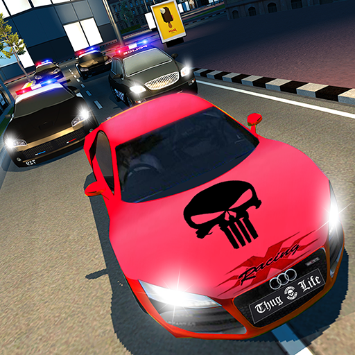 US Polizei Nacht Auto Entkomen icon