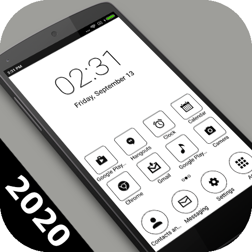 Black Pearl Launcher - App lock, Hide App icon