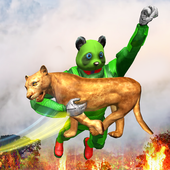 US Army Panda Robot Hero Transform : Animal Rescue icon