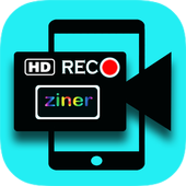 Ziner HD simple screen recorder - (No Root) icon