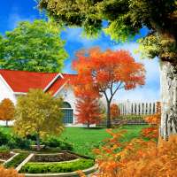 Autumn Garden Live Wallpaper on 9Apps