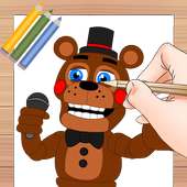 Drawing FNAF Lessons on 9Apps