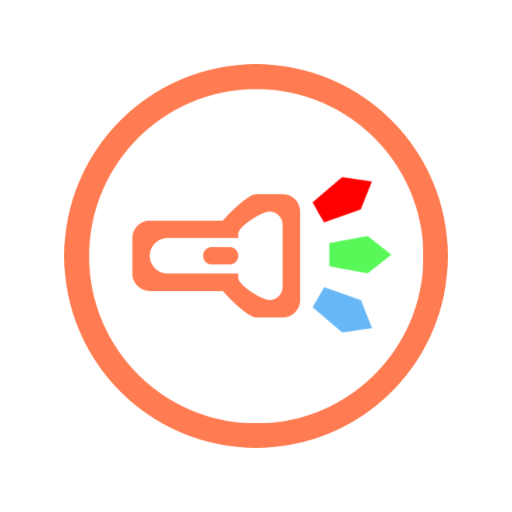 RGB Flashlight - Multicolor आइकन