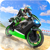 Racing on Motorbike: Real 3D Moto Highway Traffic icon