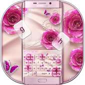 Rose Butterfly Jewery Keyboard