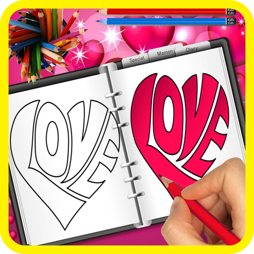 How To Draw Love Hearts icon