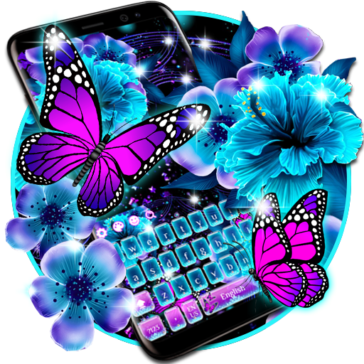 Twinkle Flower Butterfly Keyboard icon