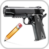 How To Draw Gun icon