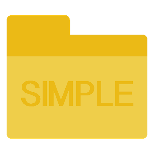 File Manager Simple icon
