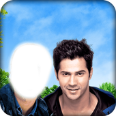 Selfie with Varun Dhawan-Photo Name with VD icon