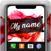 My Name on Live Wallpaper أيقونة