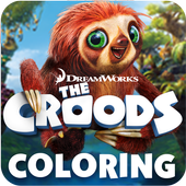 ikon The Croods Coloring Storybook