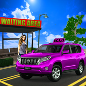 Offroad Prado Taxi : 3D Car Simulator icon