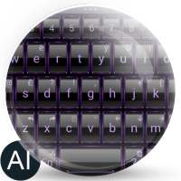 AI Keyboard Theme Frame Purpl on 9Apps