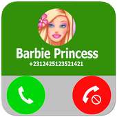 Fake Call Princess Barbie on 9Apps