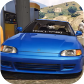 Car Parking Honda JDM Simulator icon