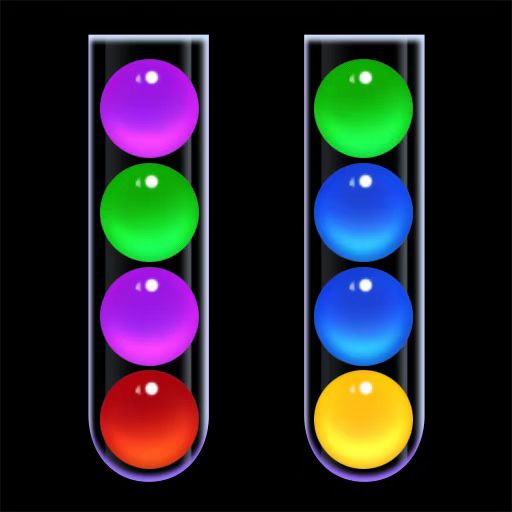 Bubble Sort-Sorting color game icon