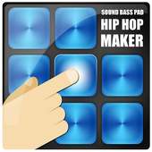 Dj hiphop maker sound bass pad