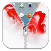 Heart Zipper Lock Screen icon