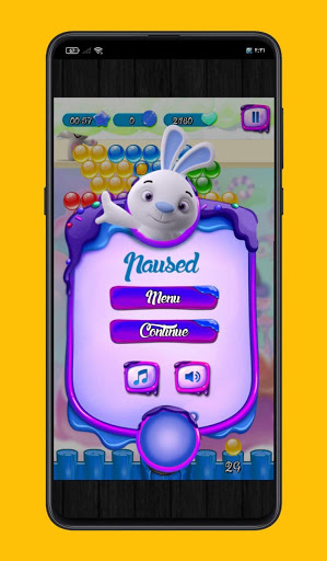 Rebbit bubble shooter game screenshot 4