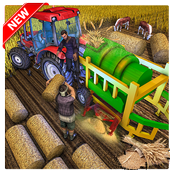 Heavy Duty Farm Tractor Driving: Thresher Machine icon