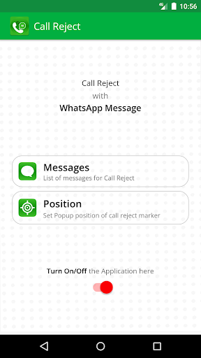 Call Reject screenshot 1