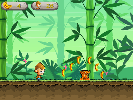 Endless Monkey Run - Fun Games screenshot 9