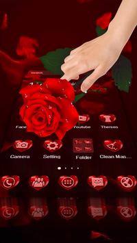 Elegant 3D Red Rose Launcher Theme screenshot 6