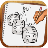 Draw Tattoo Criminal  - Step by Step icon