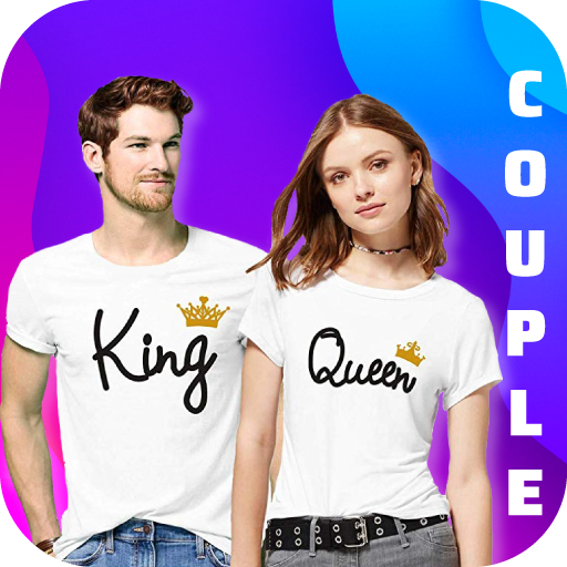 Twin Couple Photo Suit Editor أيقونة