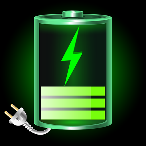 100% Battery Saver &amp; Green icon