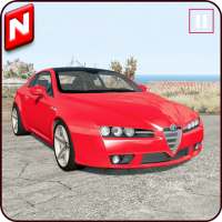 Romeo Brera: Extreme Modern City Car Drift & Drive