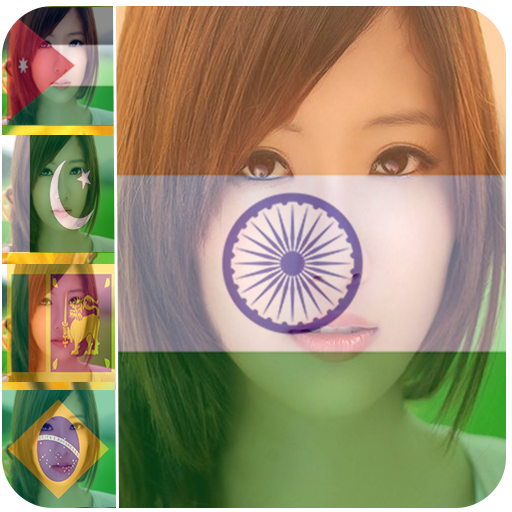 Flag Face Profile Photo Editor icon