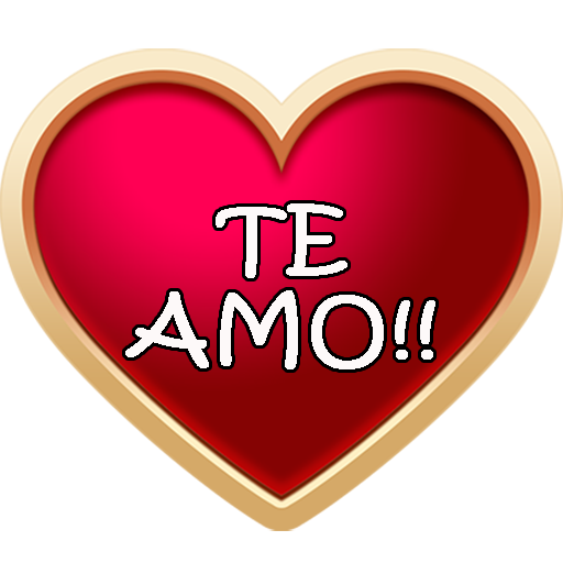Te Amo Amor, bonitas frases con rosas y corazones icon