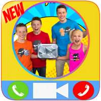 Chat with Ninja Kidz 📱 Fake Video Call