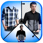 Photo Suit Maker for Men Shirt icon