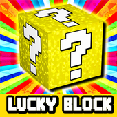 Mega Lucky Block Race Mod For Mcpe icon