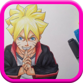 How To Draw Boruto icon