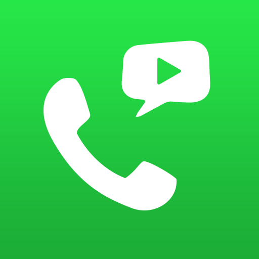 Color call screen for WhatsApp icon