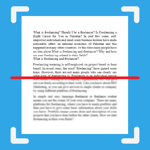 Image To Text, Extract Text From Image OCR icon