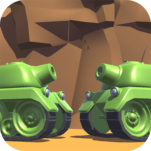 Tanks 3D for 2 players on 1 device - split screen icon