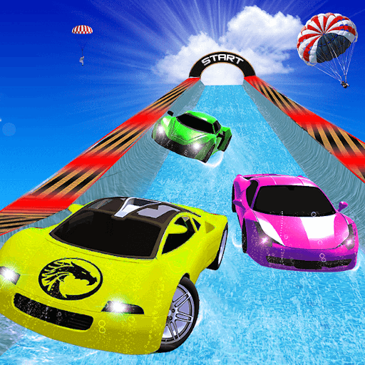 Water Cars Stunt Race icon