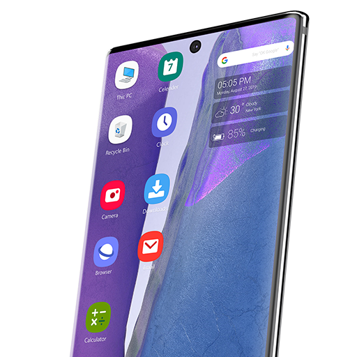 Note 20 theme for launcher icon