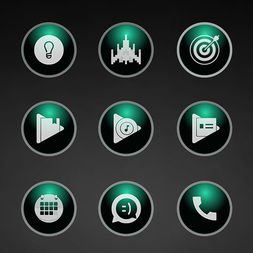 Glossy Emerald Icons icon